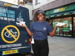 FREE PLANT-BASED SUBS TO CHALLENGE SUBWAY AT THE GOOD CATCH(R) OURWAY FOOD VAN