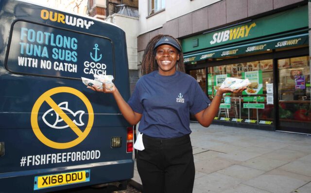 Good Catch - OurWay Food Van, London, 15th July 2021