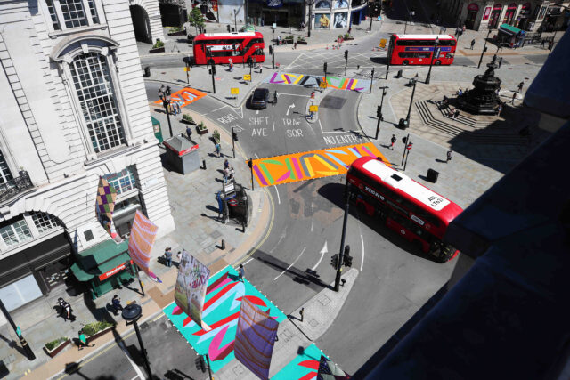 Piccadilly Art Takeover, London, 21st July 2021