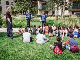Southall schoolchildren inspired by nature workshop at The Green Quarter