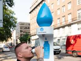 Paralympic hero David Weir CBE calls on Londoners to ditch the plastic as the capital’s drinking water fountains reopen