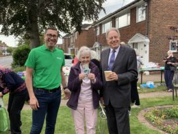 85-YEAR-OLD ANNE RAISES £10,000 FOR CANCER CHARITY