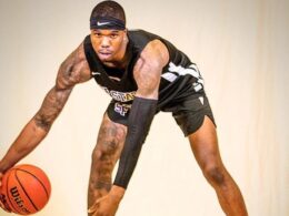 DREAM BIG, ACHIEVE IMMENSELY, PROFESSIONAL BASKETBALL PLAYER BRIAN NEBO IN ACTION