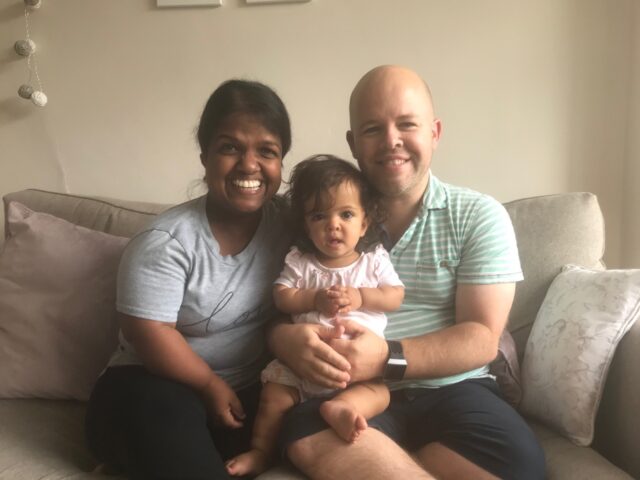 Randika and family