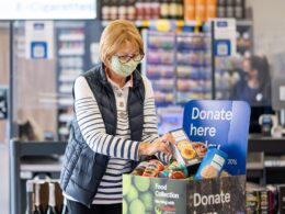 Tesco shoppers in London thanked for their ‘incredible compassion’ by charities feeding children.