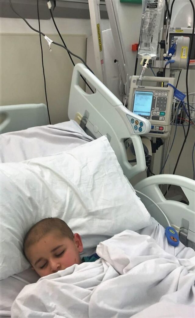 Adil in hospital