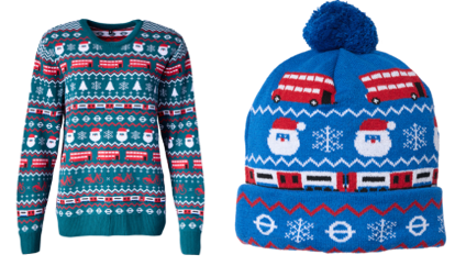 New Christmas gifts inspired by London's iconic Tube and buses