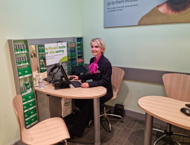 Olga Cotterell Specsavers Hampton St Claires Sept 2022