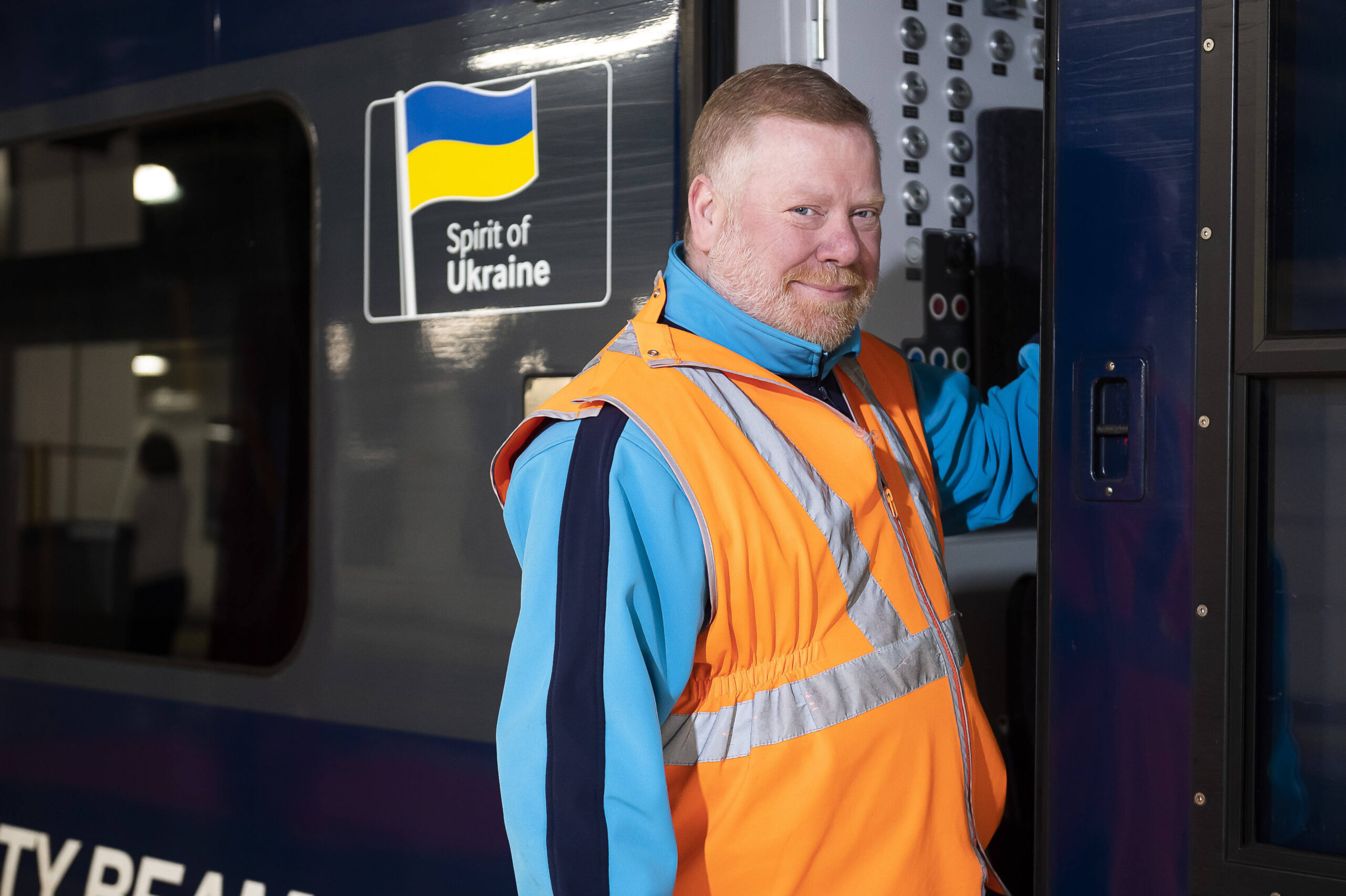 Southeastern names train ‘Spirit of Ukraine’ , London, 24th February 2023