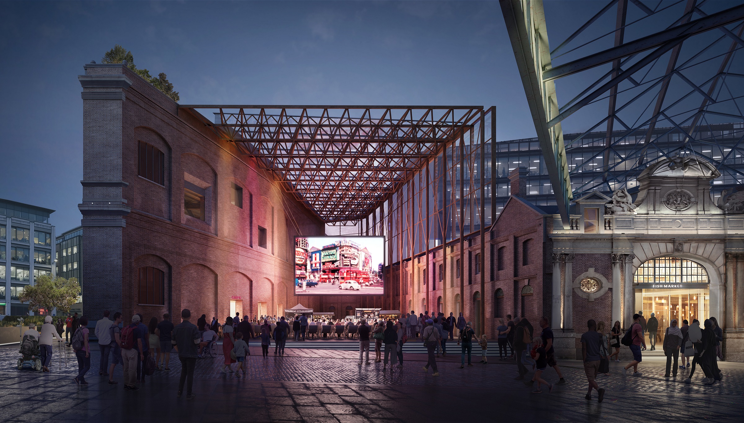 City Corporation funds 'cultural transformation' of Smithfield ahead of
