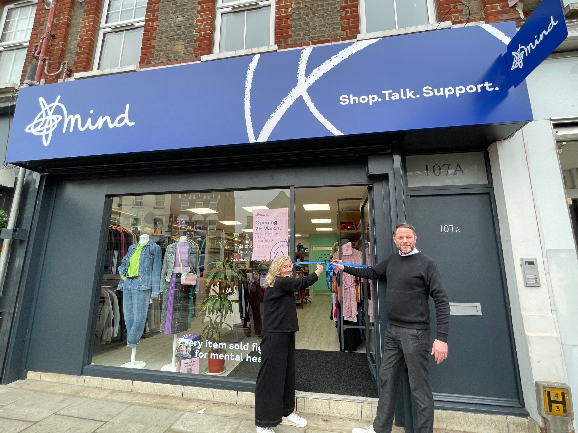 Local MP Mind's newest onestop charity shop in East Finchley London Post