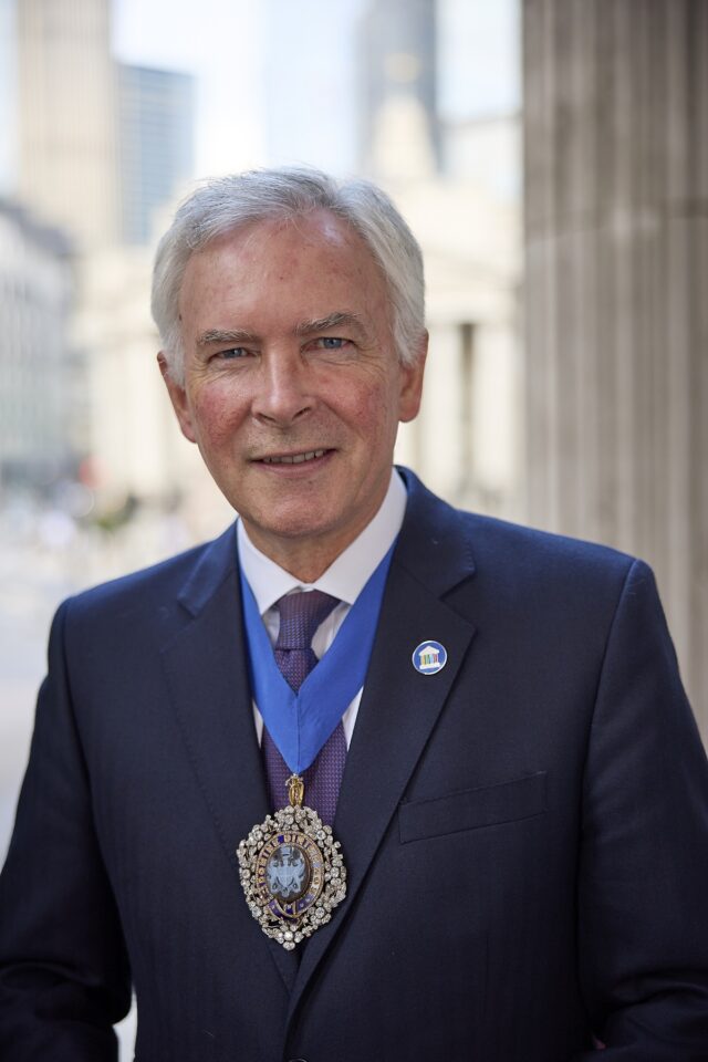 Rt Honorable Lord Mayor of the City of London, Alderman Nicholas Lyons