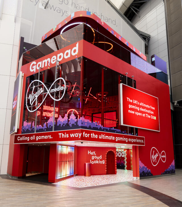Virgin Media Gamepad at The o2