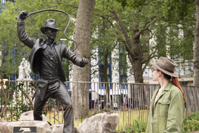 Scenes in the Square - Indiana Jones, London, 28th June 2023