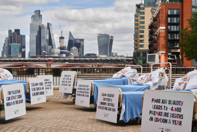 London’s Diesel Pollution Ward for Children, London, 11th July 2023