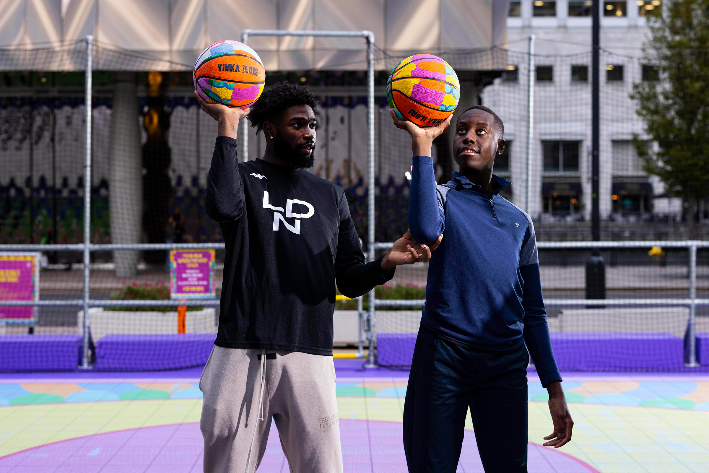 Canary Wharf hosting free basketball with London Lions