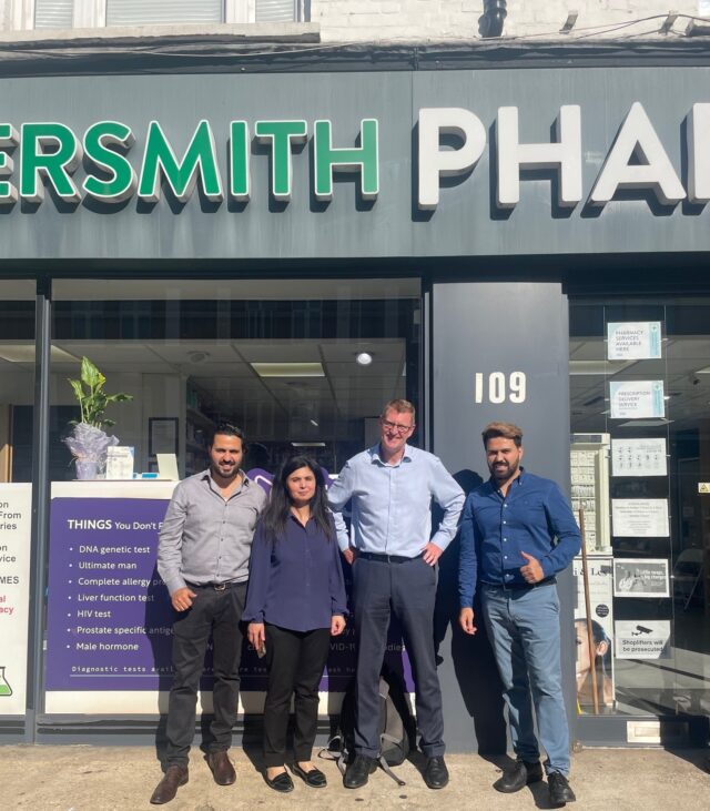 Hammersmith Pharmacy completion photo