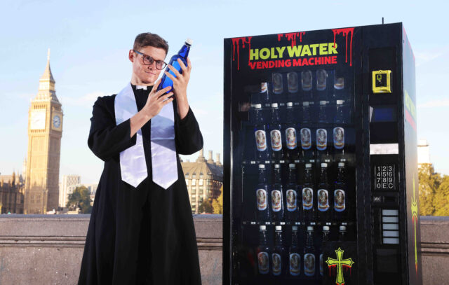 London Dungeon - Holy Water Vending Machine, London, 16th October 2023