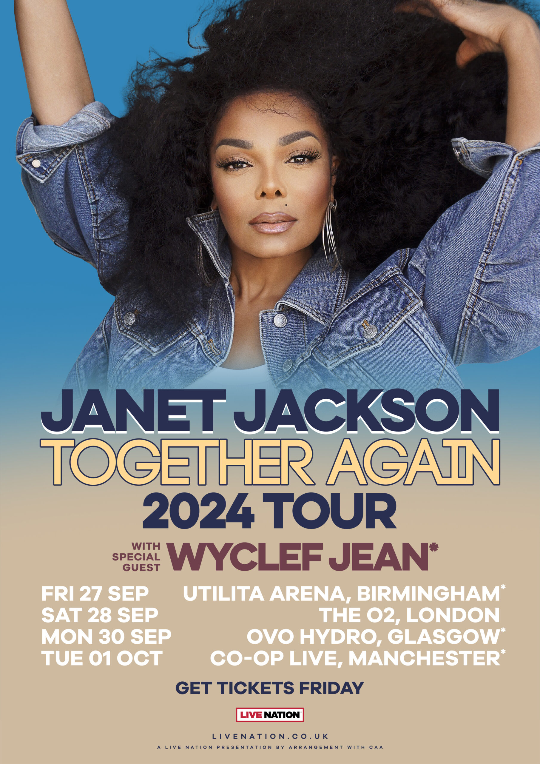 JACKSON’S TOGETHER AGAIN TOUR EXTENDS TO EUROPE THIS London Post