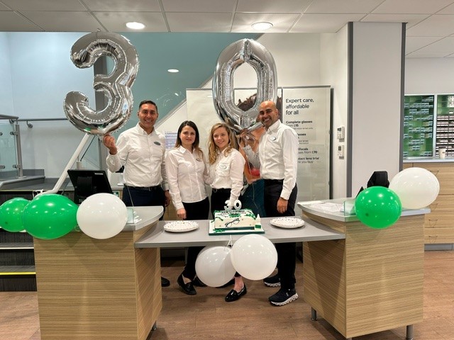 Specsavers Hounslow 30th Store Anniversary 18.5.2024 V