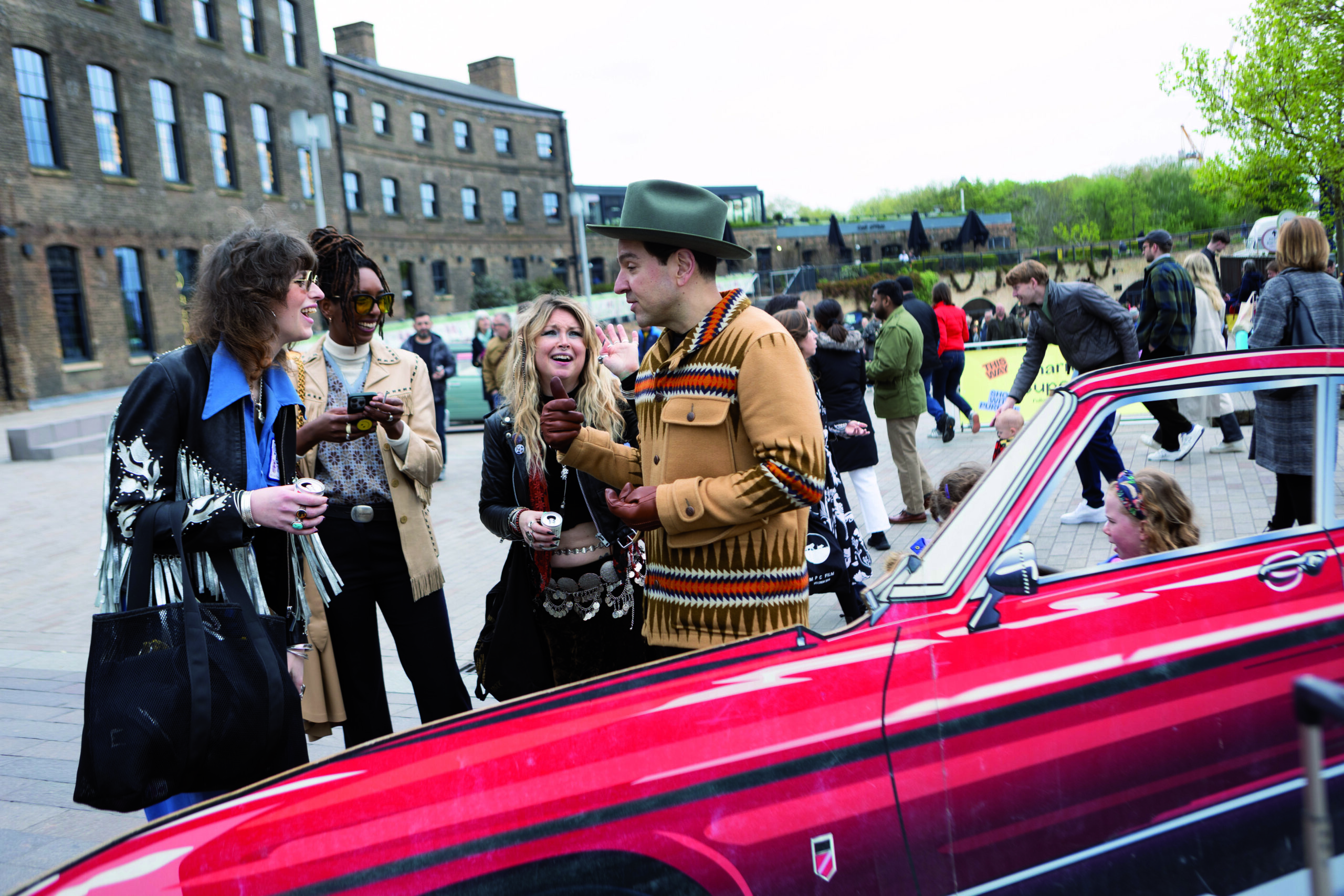 Classic Car Boot Sale, King's Cross 27.04.24 London Post