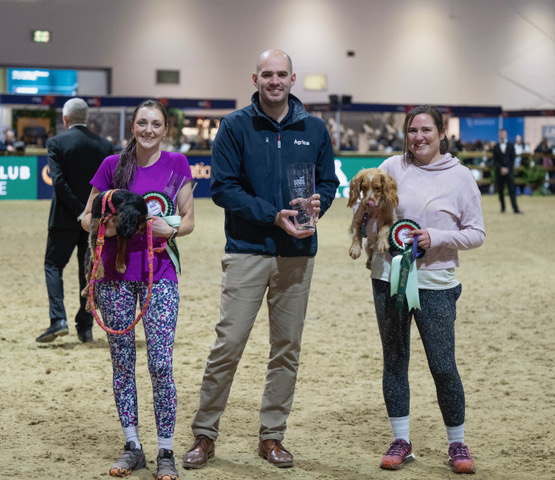 Bryony and Laura_Credit Sean Cameron The Kennel Club
