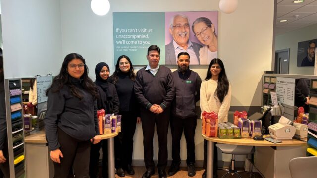 Specsavers Whitechapel FOODBANK DONATION JAN 2025