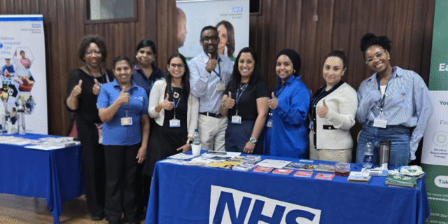 Ealing Teams at community health event