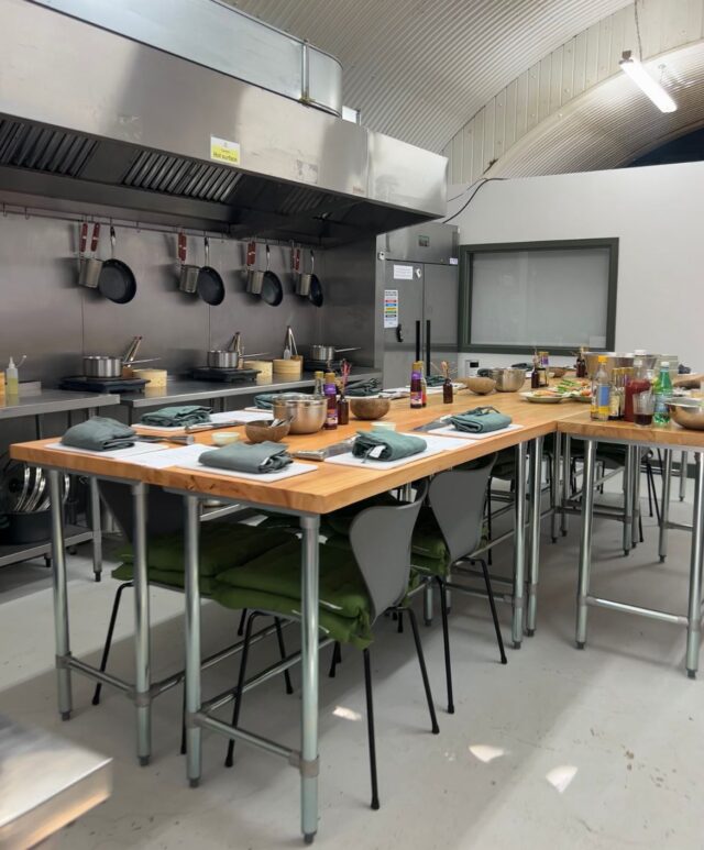 Emerge Cookery School kitchen