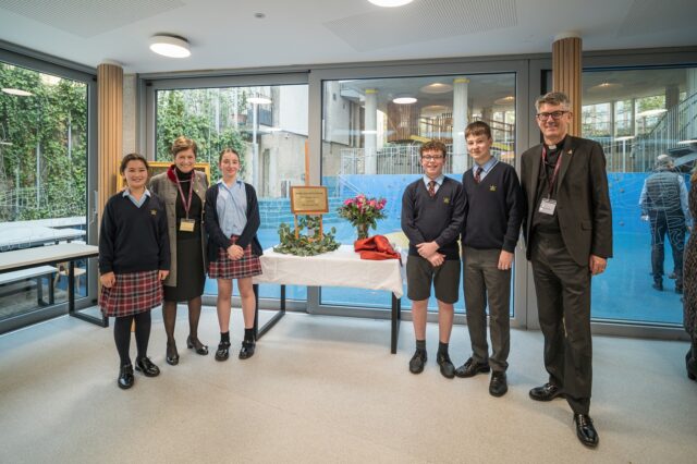 Choristers attend opening of new boarding house