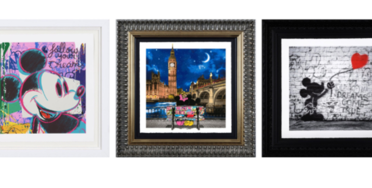 Mr Brainwash Brings Disney Magic to Mayfair's Clarendon Fine Art