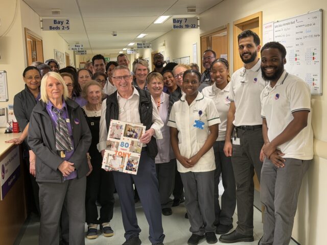 Tony and Ilford staff