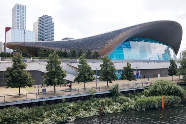 London Aquatics Centre - exterior