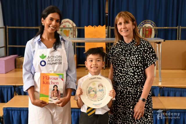 Credit_ Stoke-on-Trent pupils celebrate competition win with celebrity cookery demonstration