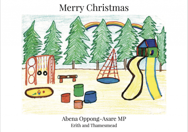 Abena's 2025 Christmas Card Competition Winner