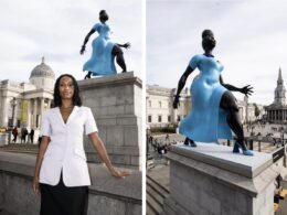 LADY IN BLUE UNVEILED ON LONDON’S FOURTH PLINTH
