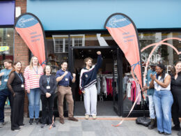 Love Island Star Opens St Christopher’s New Eltham Charity Shop