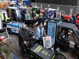 CARGO BIKE USE ROCKETS IN LONDON AS CALLS GROW FOR DUTCH-STYLE PHASE OUT OF DIESEL VANS