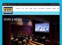 David Lean Cinema unveils new look and website