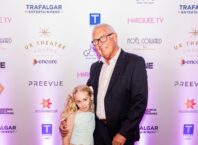 Seven year old Elora Celebrates Win with Red Carpet Appearance at the UK Theatre Awards